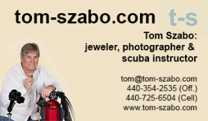 Scuba - tom-szabo.com business card