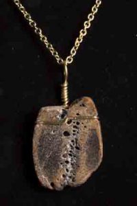 Ocean Sands Jewelry : Necklace - Manatee Bone MB8.3-18G