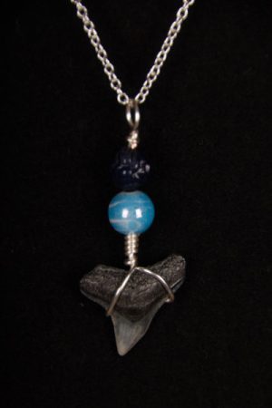 Ocean Sands Jewelry : Necklace - Shark Tooth ST01.5-S20-MIBL2