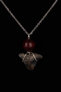 Ocean Sands Jewelry : Necklace - Shark Tooth ST02.6-S20-WBL