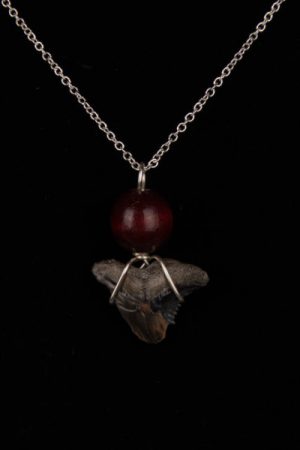 Ocean Sands Jewelry : Necklace - Shark Tooth ST02.6-S20-WBL