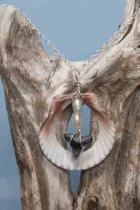Ocean Sands Jewelry : Necklace - Shark Tooth ST0.4-P72-SP1.5-31S