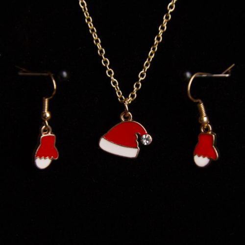 Fashion Fun Necklace :  FFNX-HAT-MIT2-FHG-18G