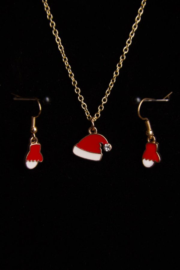 Fashion Fun Necklace :  FFNX-HAT-MIT2-FHG-18G